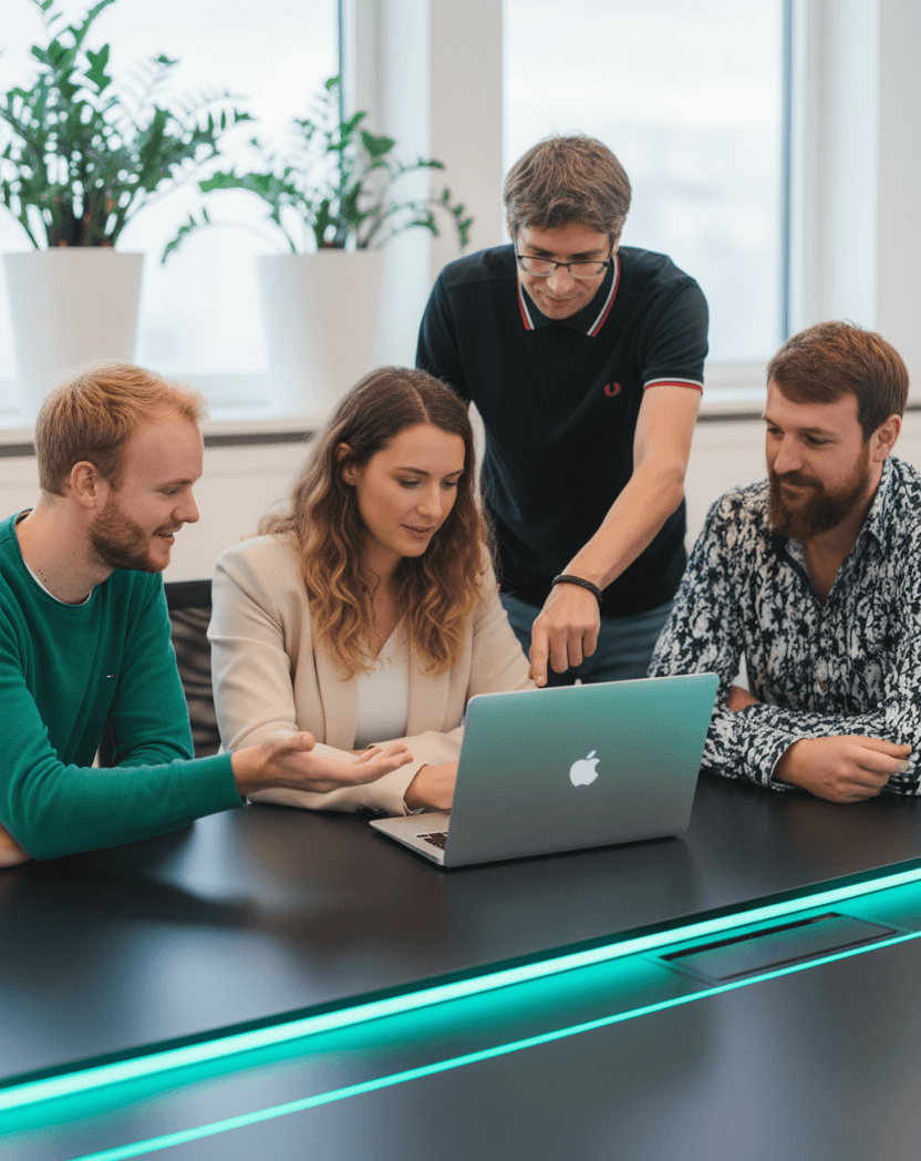 And AI team geeft uitleg over AI oplossingen